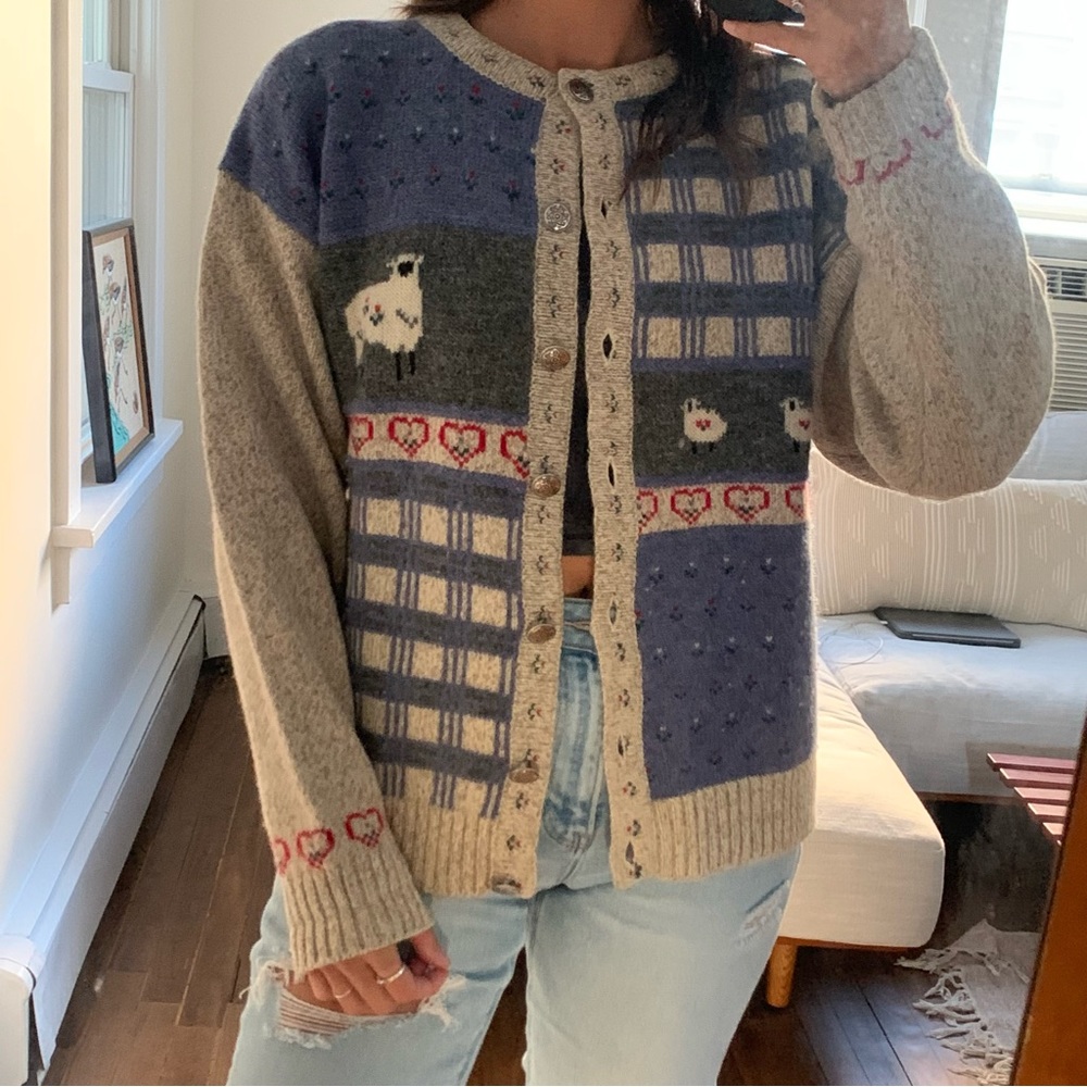 Vintage Wool Cardigan